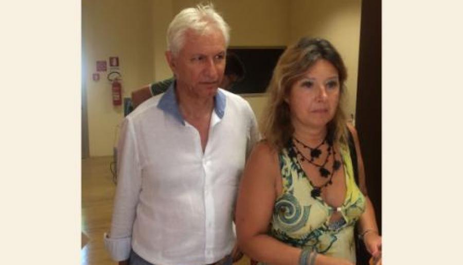 Il Consigliere metropolitano Saverio Centenaro con il dirigente scolastico del Liceo Montale Il Consigliere metropolitano Saverio Centenaro con il dirigente scolastico del Liceo Montale