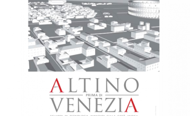Manifesto con la ricostruzione digitale dell'antica città di Altino Manifesto con la ricostruzione digitale dell'antica città di Altino