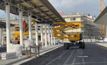 cantiere del nuovo terminal bus cantiere del nuovo terminal bus