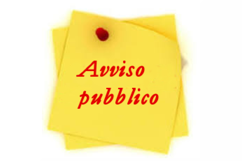 Avviso pubblico Avviso pubblico