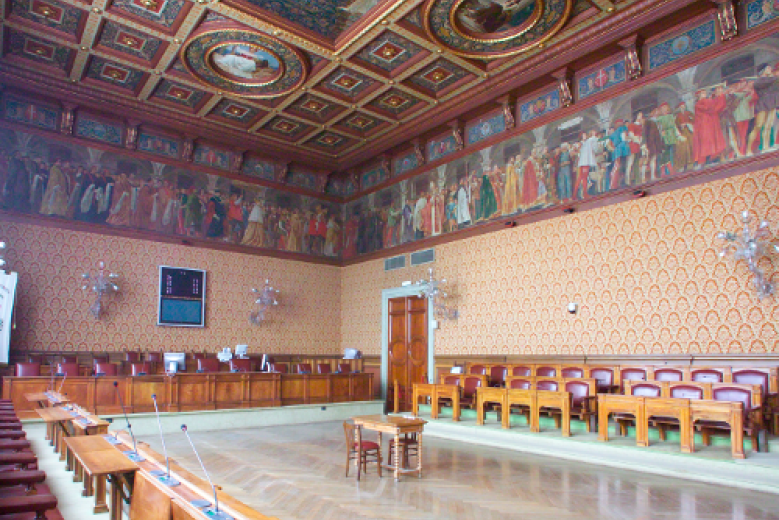 Sala consiliare della Città metropolitana Sala consiliare della Città metropolitana
