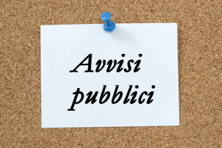 Avvisi pubblici all'albo pretorio Avvisi pubblici all'albo pretorio