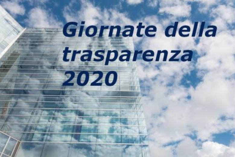 Giornate della trasparenza 2020