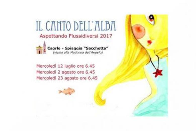 Il canto dell'alba a Caorle Il canto dell'alba a Caorle